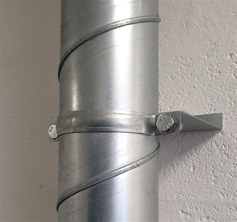 round air duct bracket